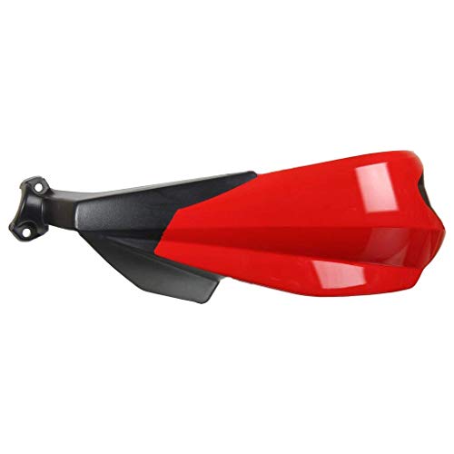 Image of Unbreakable Hand Palm Protector Wind Deflector Handguard for Dominar 400 (Red)
