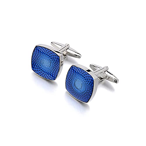 Image of S&W Wedding Cufflinks for Men Cuffs with Gift Box Business for Tuxedo Shirt