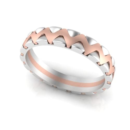 18KT (750) Rose Gold Ring For Women-H-039-L
