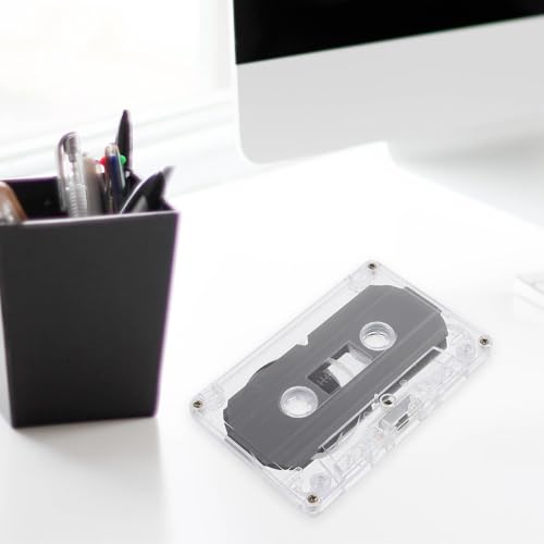 Cintas de casete de 30 minutos con rendimiento de audio estable y carcasa de plástico transparente 5