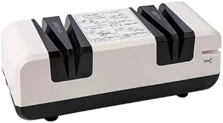 LYEAA Elektryczna ostrzałka do nożyczek 4 w 1 wielofunkcyjna automatyczna ostrzałka do cięcia gospodarstwa domowego do nożyczek kuchennych (USA)