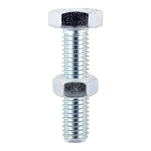 TIMCO Bulloni Per Carro Con Dadi Grado 4.8 Zincati – Scatola M6-M16