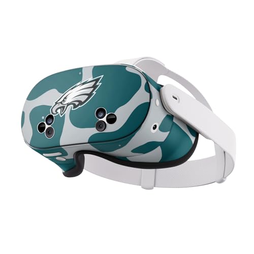 Vinyle Philadelphia Eagles Meta Quest 3S autocollant protection casque NFL skin