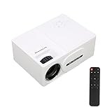 Aggiorna la tecnologia LED: il proiettore cinematografico è aggiornato a 70 ANSI flusso luminoso, display del proiettore full HD 1080P (e 1080i, 720p, 576i, 480p e 480i), tramite l'ingresso 'interfaccia multimediale ad alta definizione, durata della lampadina a LED: 30.000 ore. Rapporto di contrasto: 1500:1, che rende la tua esperienza visiva più coinvolgente emettendo ampio alone dal proiettore alla parete.