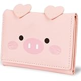 Design portatile: la dimensione del nostro piccolo portafoglio da donna è di 4,1 × 3,1 × 1,5 cm, che è facile da mettere in borsa, borse a tracolla, borse a tracolla o tasche; dì addio ai portafogli ingombranti durante lo shopping, il lavoro, vai a scuola, viaggi