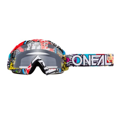O'NEAL | Motocross-Brillen-Ersatzteile | Moto MX MTB Enduro | Modernes Rahmendesign, erfüllt die Norm EN 1938 für Motorradbrillen | B10 Goggle Crank | Multi Clear | One Size