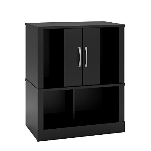 Ameriwood Home Cove 20 Gallon Aquarium Stand, Black