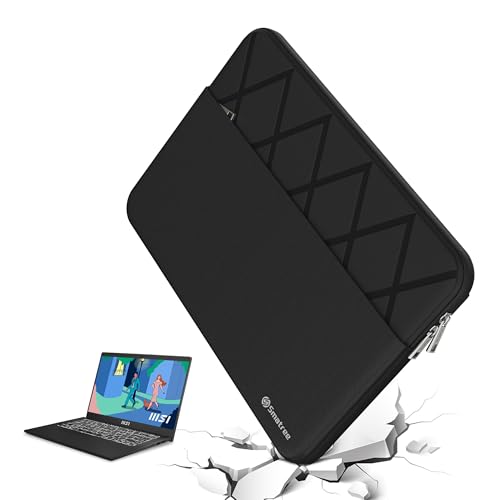 Smatree Funda antigolpes para portátil de 14 pulgadas diseñada para Modern 14 B5M/B10MW, Summit E14 Flip Evo A12MT, Prestige 14 Evo A12M/A11M, Prestige 14 A12/A11/A10SC, bolsa para portátil MSI de 14