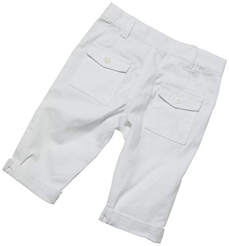 Calça de algodão, Tip Top, Bebê Unissex, Branco, P