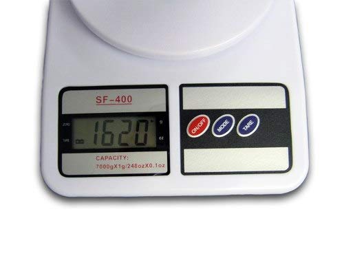 Balança Digital de Cozinha SF-400, Até 10kg, Branca