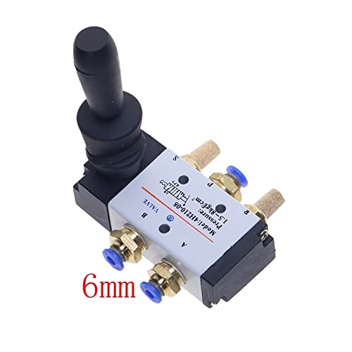 Distributeur pneumatique 4H210-08 5/2 voies 1/4 pour commande de vérin d'atelier - 3