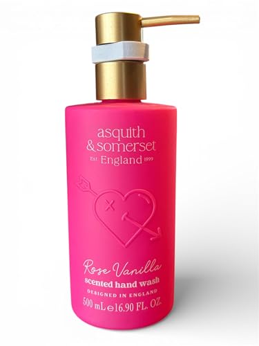 Asquith & Somerset Rose Vanilla Scented Hand Wash, 16.90 fl oz
