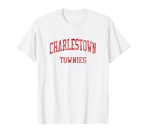 Charlestown High School HS Charlestown MA Vintage Sports T-Shirt
