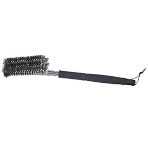 Ubersweet BBQ Grill Brush, BBQ Accessories Cleaning Brush Barbecue Oven Brush for Camping BBQ ||