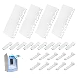 JOVYTH 24 Piezas Cubiertas Modulares para Cuadro Eléctrico, Tapas Ciegas 6TE Ampliables 12TE, Compatibles con F-Tronic Hager Hensel, Obturadores para Caja