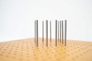 Stainless Steel Pins for Easy Crochet Wooden Blocking Board (12 cm / 4.72in) Extra Long Pack of 40