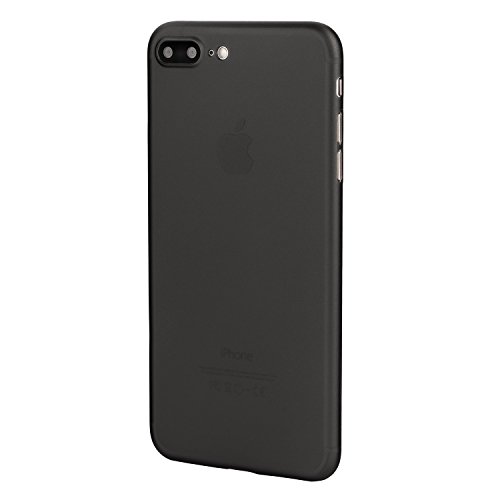 totallee iPhone 7 Plus Case, Thinnest Cover Premium Ultra Thin Light Slim Minimal Anti-Scratch Protective - for Apple iPhone 7 Plus The Scarf (Black)