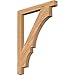 Ekena Millwork BKT04X34X46BOA05SWR Balboa Block Bracket, 34"D x 46"H, Smooth Western Red Cedar