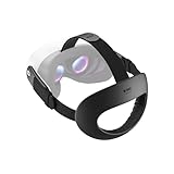 KIWI design Quest 3/3Sに対応 ヘッドストラップ K4 Flex Comfort Lite ヘッドストラップ 軽量&快適 寝ながら使える 極フィット大型カーブヘッドレスト 高反発PU&適応型フォーム 折り畳み可 V睡に最適 調整可能 クエスト3/3s ヘッドストラップ ブラック image