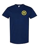 FBI Academy Front and Back Quantico VA T-Shirt Little Miami Apparel tee (as1, Alpha, x_l, Navy)