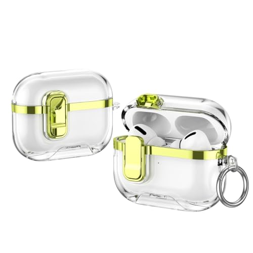 Coque AirPods Pro 3 vert silicone rigide de qualité supérieure pour boîtier 2025