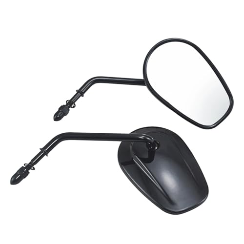 Espejos retrovisores de 8mm para motocicletas Davidson Sportster Iron 883 Road King 5