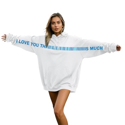 Pull à capuche unisexe avec motif câlin vêtement de détente polaire douillet