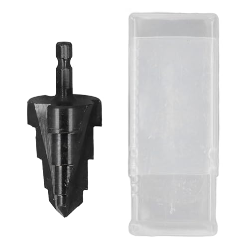 Broca escariadora para tuberías de 3 flautas, vástago hexagonal universal, alta concentricidad, HSS, PPR, broca escalonada para elevación