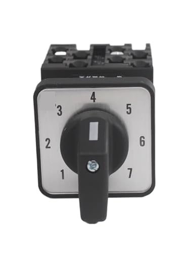 Interruptor universal de levas rotativo con conmutación por voltaje de 8 vías 20A 3