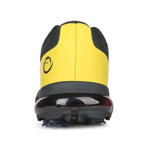 Image of THESTRON New Men Golf Shoes 8 Spikes Professional Outdoor Golf Sport Sneaker for Men