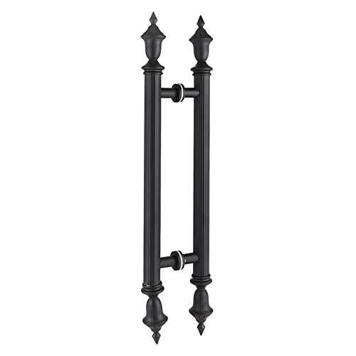 Poignées de porte rustiques noires pour sublimer l'entrée de votre maison - 2