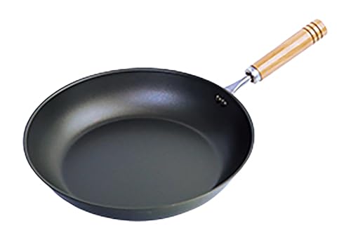 杉山金属 フライパン 26cm IH・ガス火対応 鉄 日本製 匠味 ナノエンボス加工 鉄なのに軽い 油がなじむ KS-3044