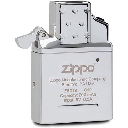 SWL Zippo Lighter Inserts | Durable Flame & Arc Inserts | Windproof Metal Design | Compatible with Zippo Classic Lighter Cases (Case Not Included) (ARC USB RECHARGEABLE LIGHTER INSERT)