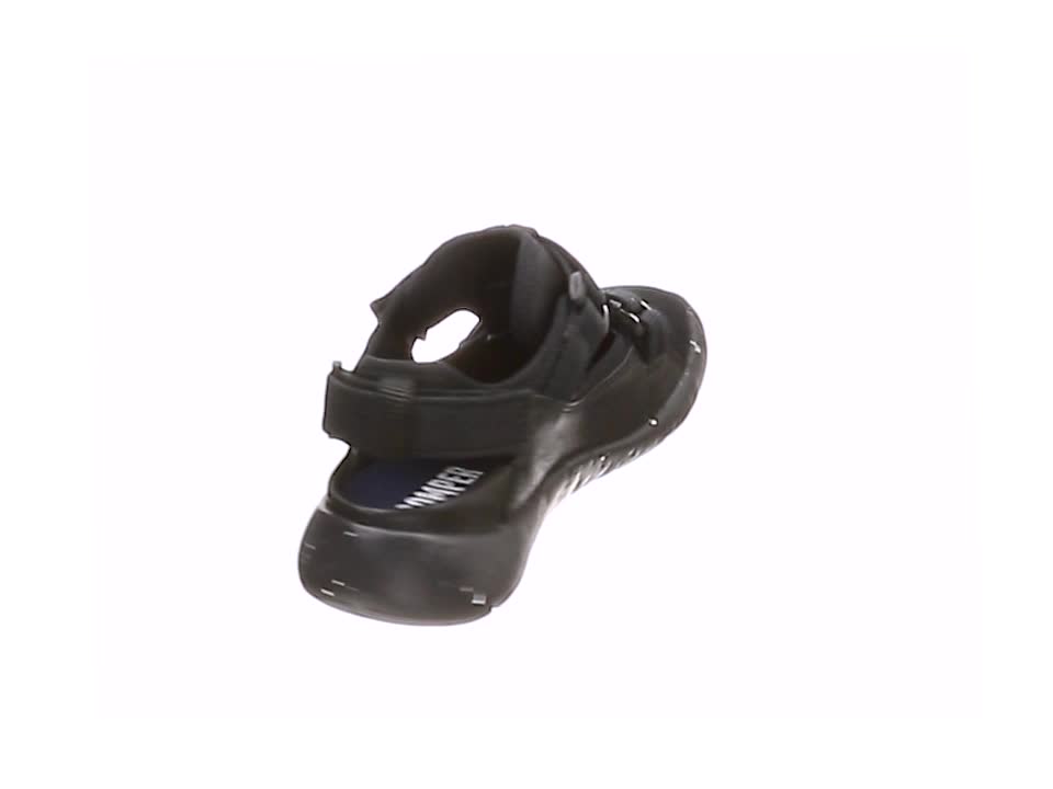 美品✳︎カンペール　ペウスタジアム サンダル 厚底　レザー ブラック　23cm Amazon | [カンペール] スニーカーサンダル PEU STADIUM K201359