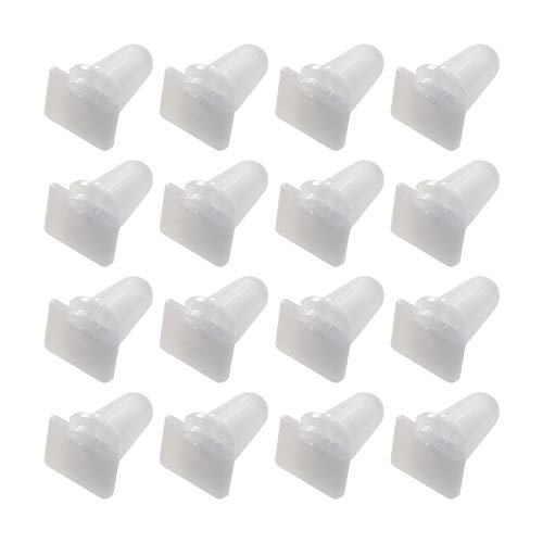 Clips de fixation pour seuils auto cassés 51471840961 agrafes plastique blanc