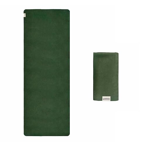 MIKKOA Travel Yoga Mat 1.5mm | Foldable, Lightweight Mat | Use fo...