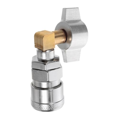 BUGUUYO Válvula de Desconexión Rápida para Compresor de Aire con Adaptador de Salida Accesorio de Rápida para Camiones para de Soplado y Tanque de Aire