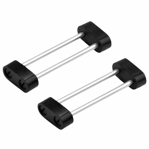 Ewatchparts Tube, Screw Adapter Lugs Set Compatible With Suunto Core Watch Rubber Band Strap Black Pvd