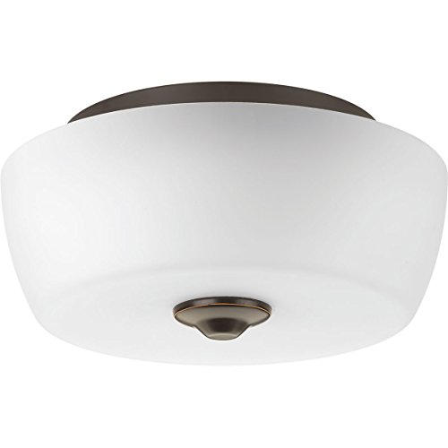 Best Cyber Deals 🔥 Progress Lighting P350061-020 Leap Close-to-Ceiling, Bronze