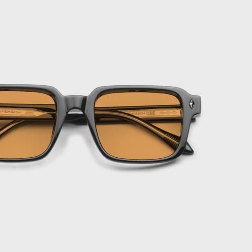 Image of SAM AND MARSHALL OCTOBER Sunglass I 400% UV Protection I Rectangular Sunglass I Cellulose Propionate I Unisex