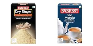 EverestSpices Combo| Dry Ginger Powder+ Tea Masala| 100G Each| Pack of ...