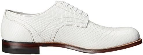 Stacy Adams Men's Madison Plain Oxford,White,10 D US | Image 5