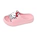 lytjkz Kids' Quick-Dry Indoor Outdoor Slippers Shower Slides Lightweight Non-Slip Slippers Soft with Breathable for Girls Bathroom Pool Pink 1-2