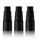 3 Pcs Universal Vacuum Cleaner Hose Adapter,Power Tool Vacuum Clearner Accessories,Dust Removal Extraction Hose Connector Adaptor Kit for Makita Random Orbital Sander,Jigsaw,Circular Saw Reducer