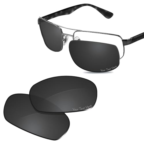 Image of 100% Precise-Fit Replacement Sunglass Lenses for RayBan RB3445 61mm
