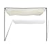 vidaXL Parasol Dosel Pared Gazebo Toldo de Jardín Patio