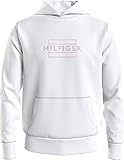 Tommy Hilfiger LINEAR FLAG HOODY, weiß(ybrwhite), Gr. XXL