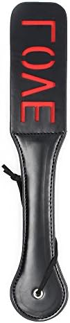 Loosco Paddle for Spanking, 13 Inch Handmade S/M Toys Black