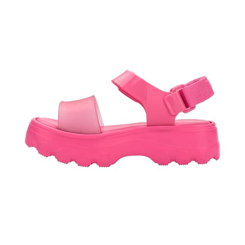 Image of mini melissa Kick Off Platform Sandals for Kids - Chunky Platform Jelly Sandals for Girls, Kids Summer Shoes, Girls Sandals