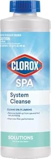 Clorox® Pool&Spa™ System Cleanse, Removes Build-Up from Spa and Hot Tub Plumbing, Improves Filter Performance, 32 Ounces (Pack of 1)